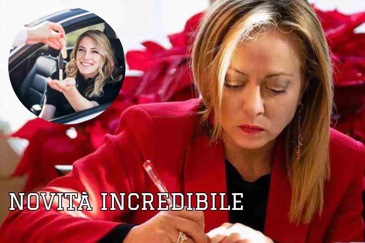 Governo grande regalo automobile