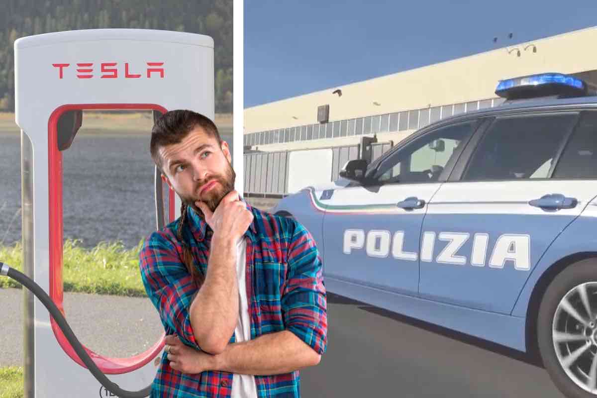 Tesla Polizia che decisione! 