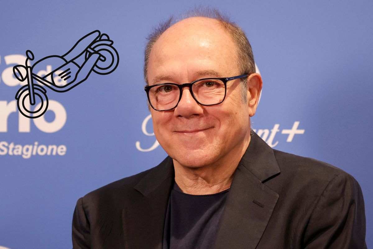 La moto di Carlo Verdone