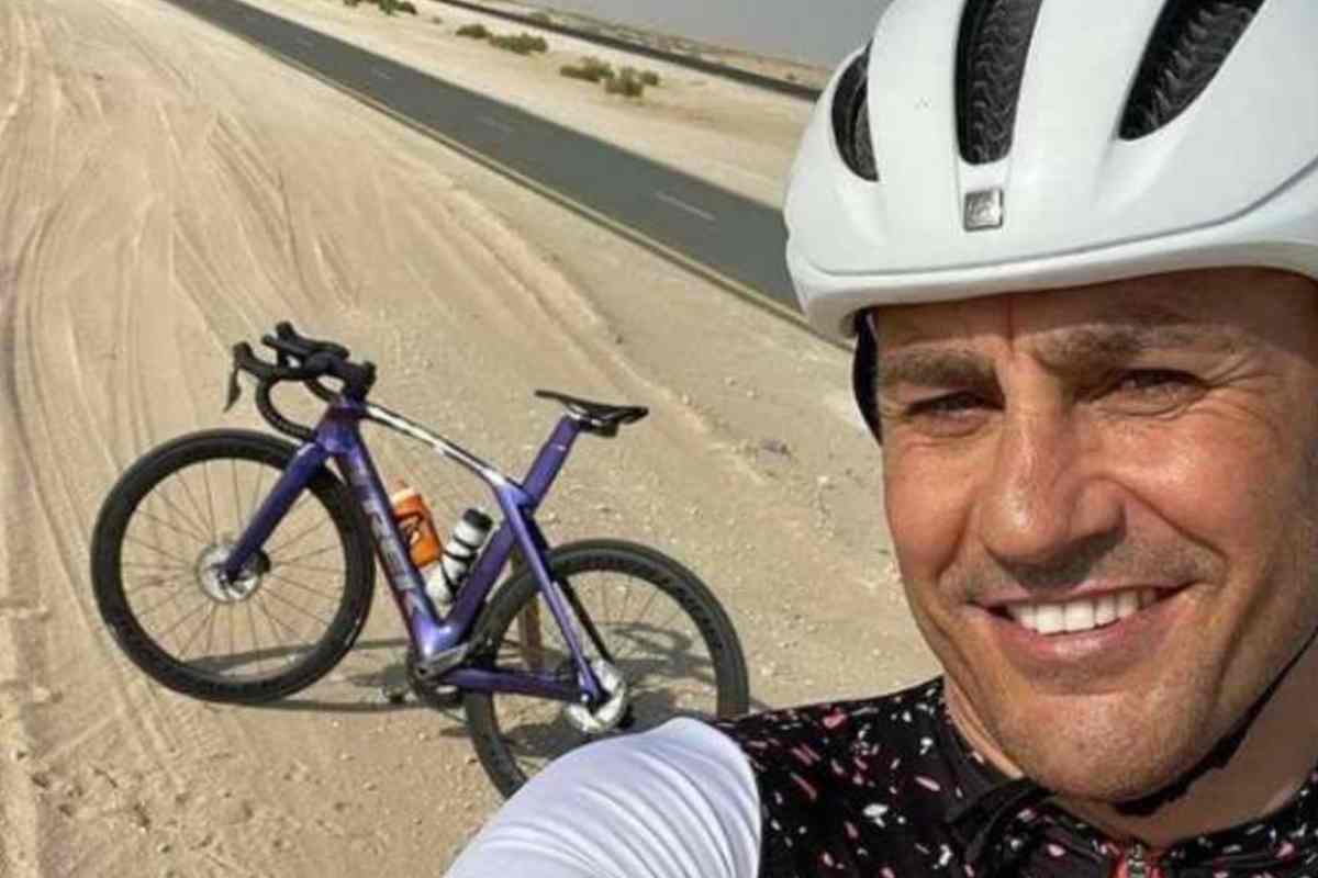 La bici di Fabio Cannavaro