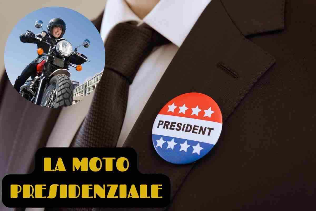 La motocicletta del presidente