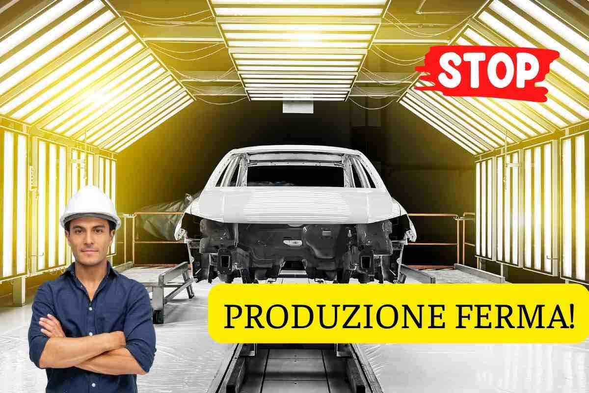 Produzione che si blocca
