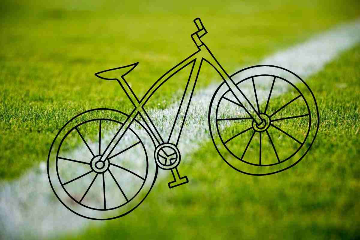Grande prova dell'allenatore di serie a in bici