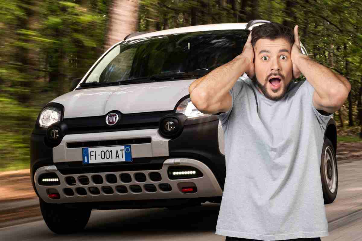 FIAT Panda 4x4 Tesla Model X fuoristrada corsa velocità