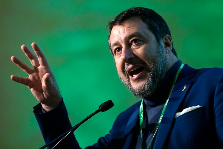 Matteo Salvini diminuzione morti strada auto moto