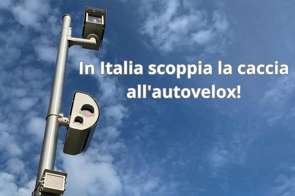 In Italia è caccia agli Autovelox