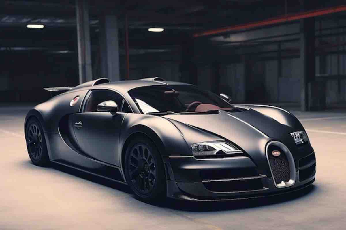 Bugatti supercar perdite