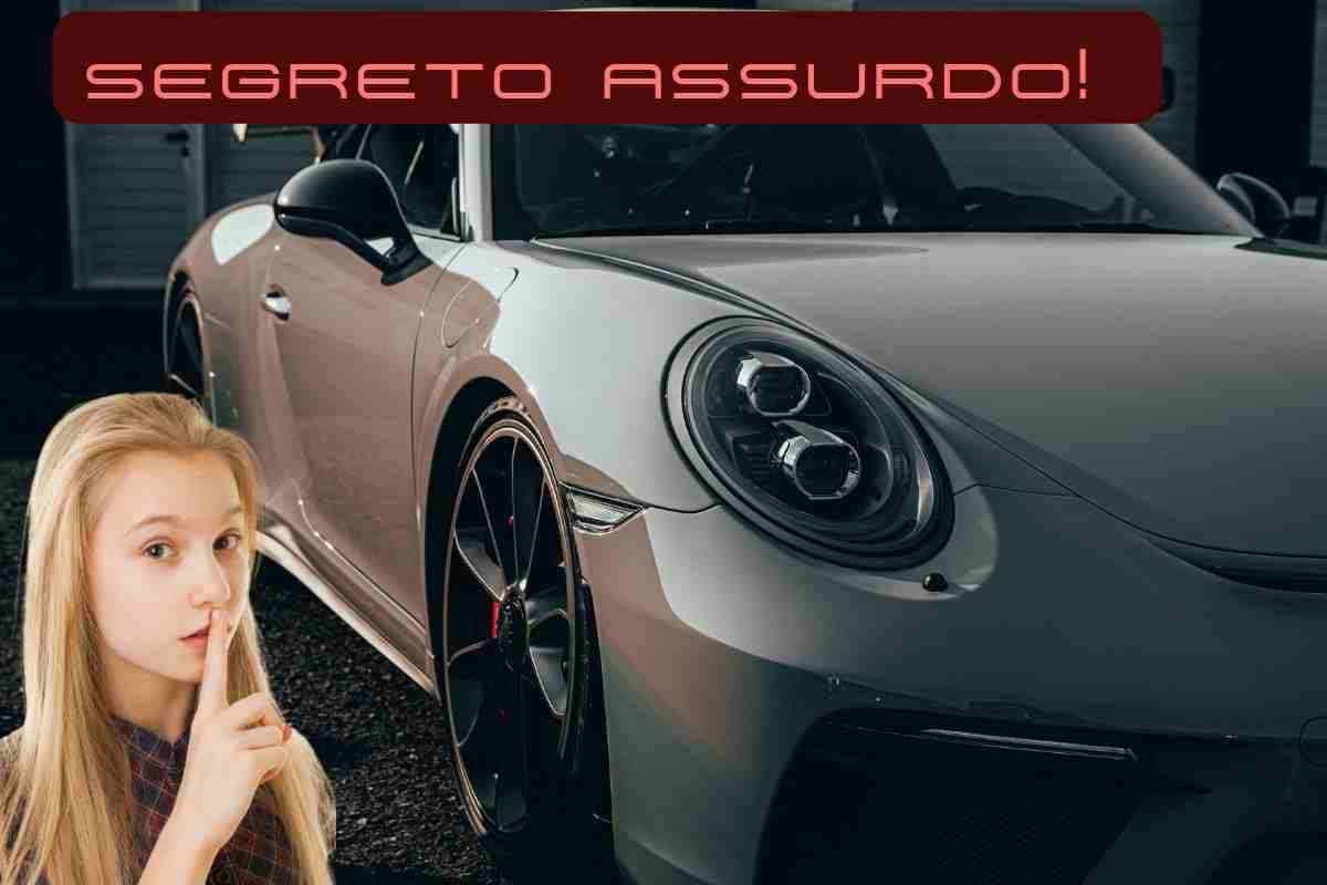 Porsche comparto segreto 