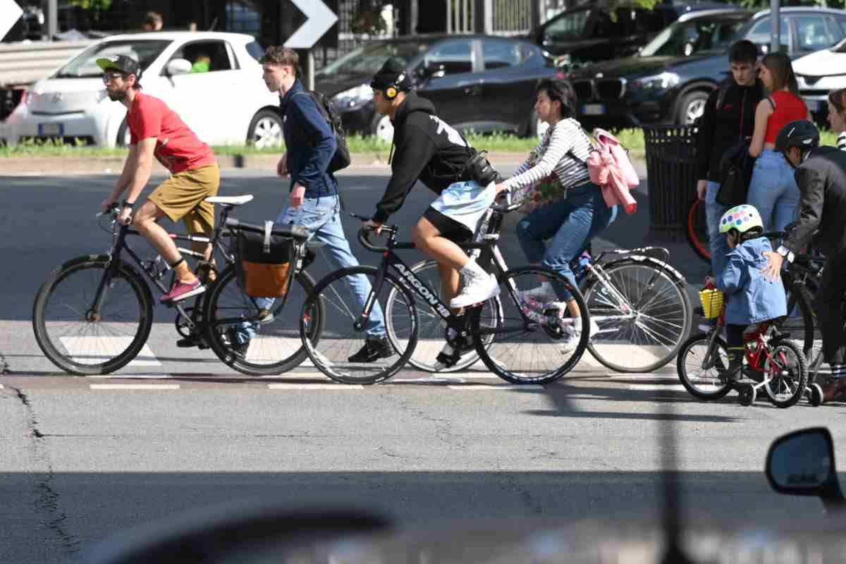 Ciclisti che disastro