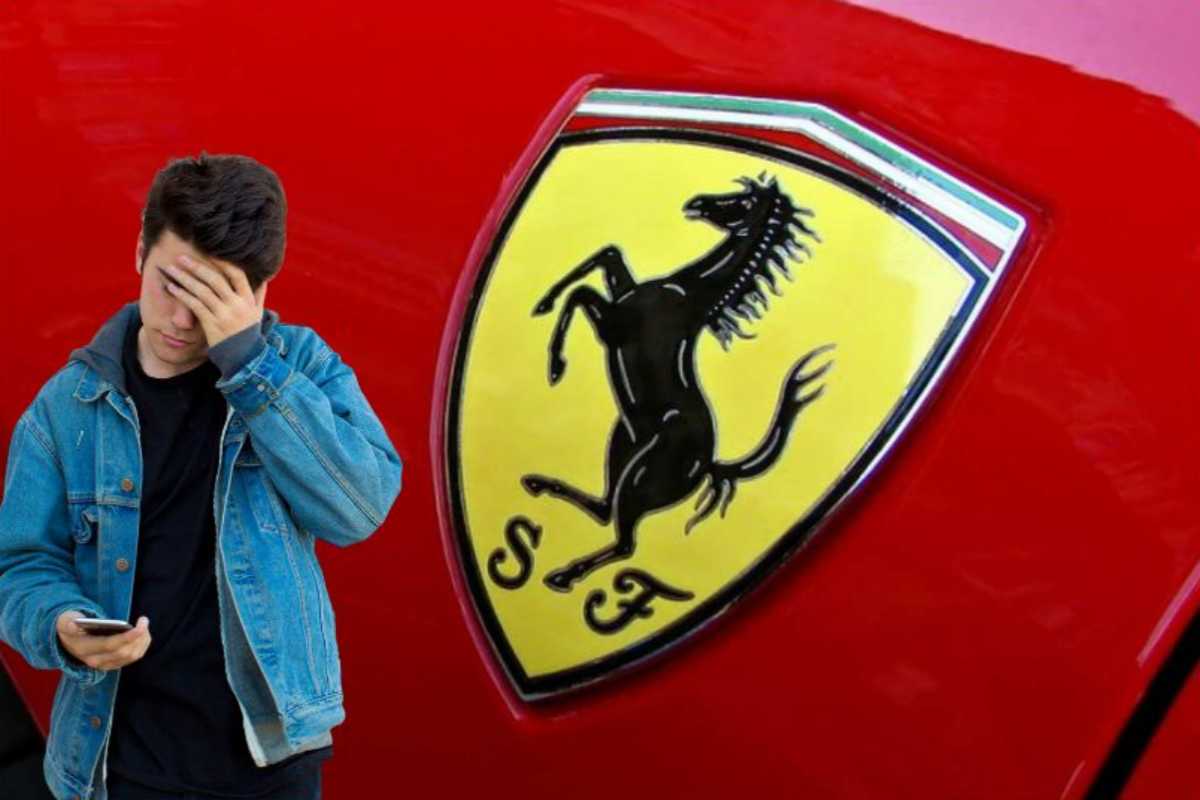 Ferrari che botta