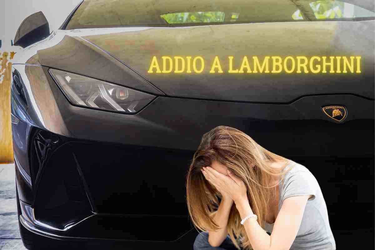 Lamborghini Addio per sempre