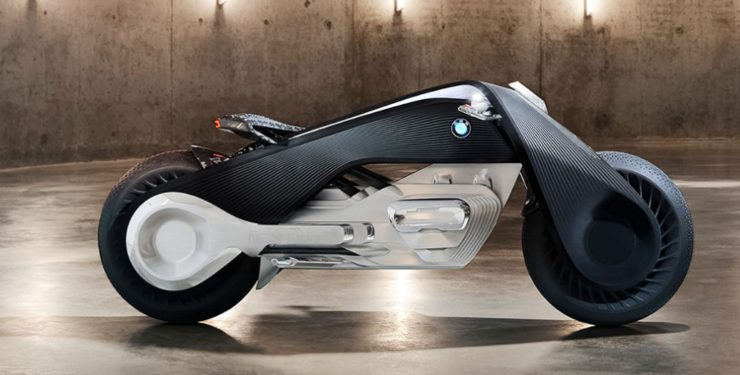 BMW Vision Next 100 moto innovativa futuro