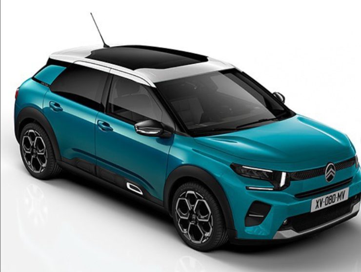 Citroen novità crossover C4 Cactus render