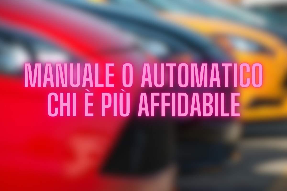 Manuale o automatico sfida alla manutenzione