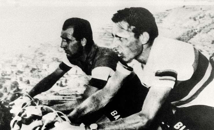La sfida continua tra Fausto Coppi e Gino Bartali