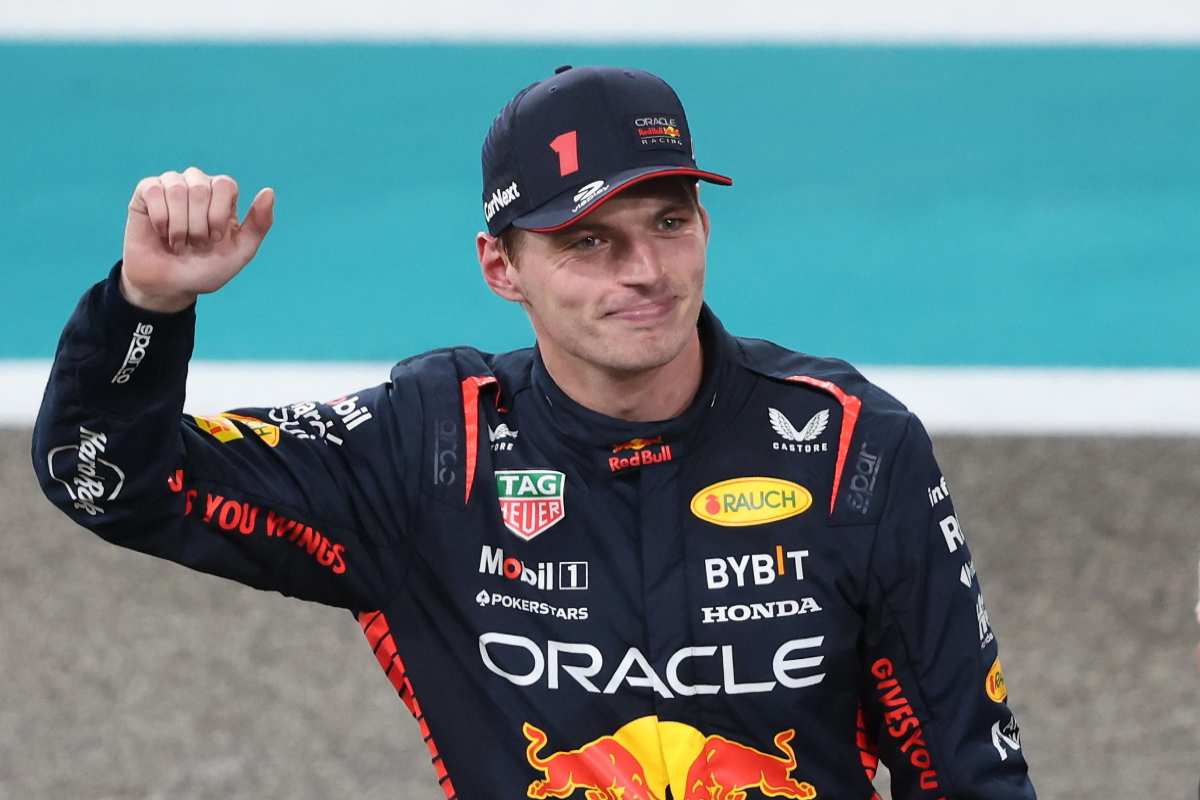 Max Verstappen test Ferrari Portimao