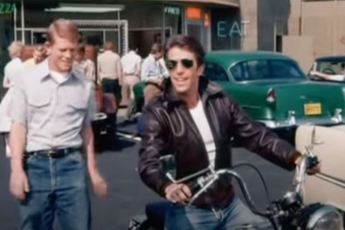 Fonzie e la moto