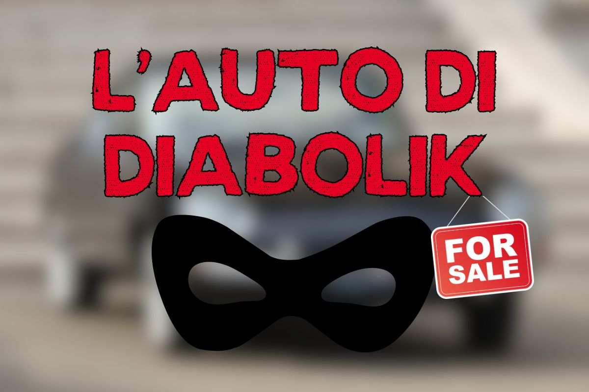 In vendita la Jaguar di Diabolik