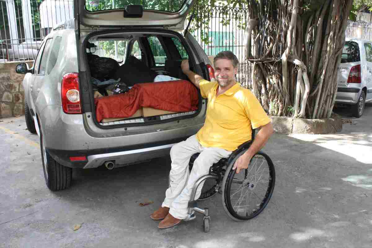 Come rendere l'auto adeguata per un disabile