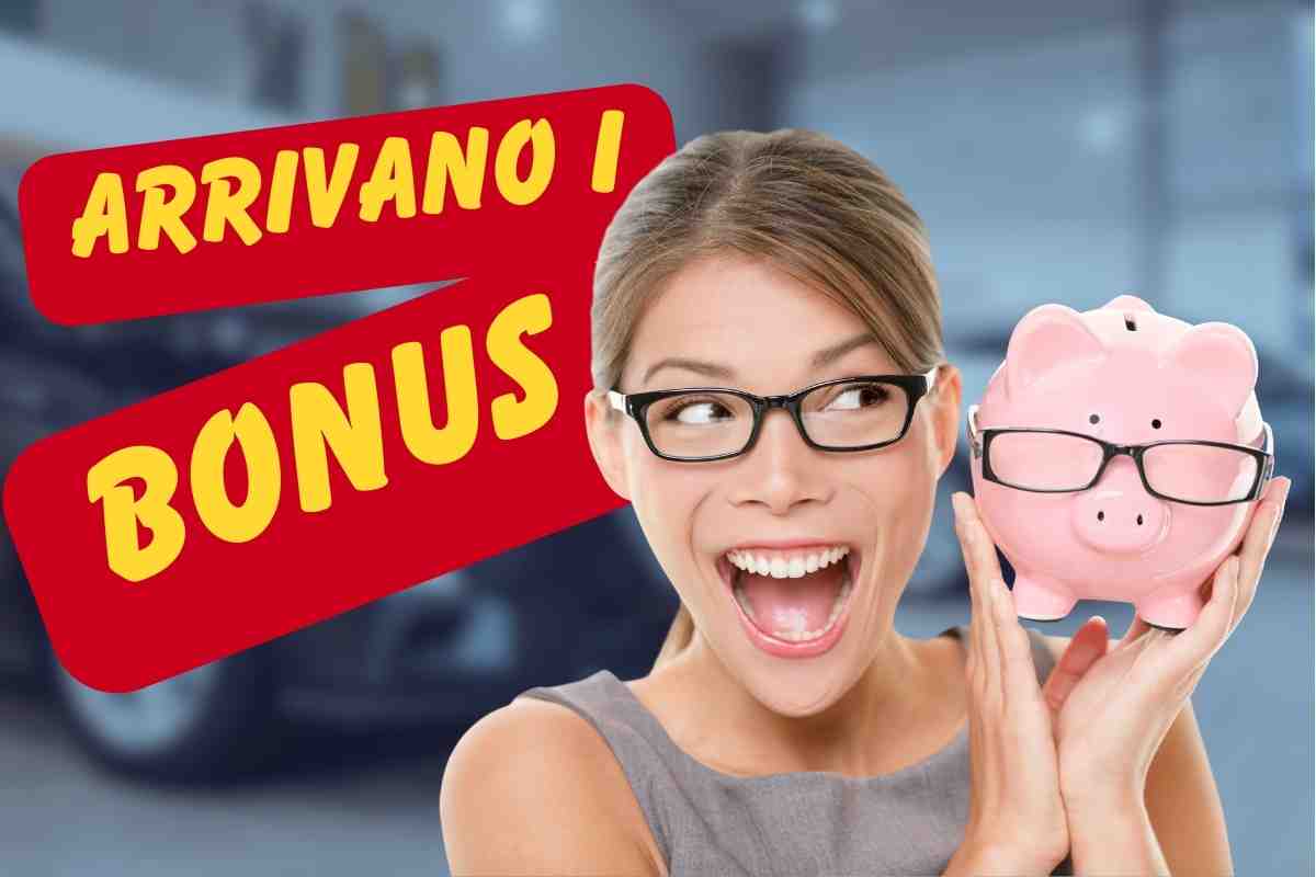 Arrivano i bonus