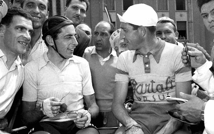 Gino Bartali e Fausto Coppi la sfida