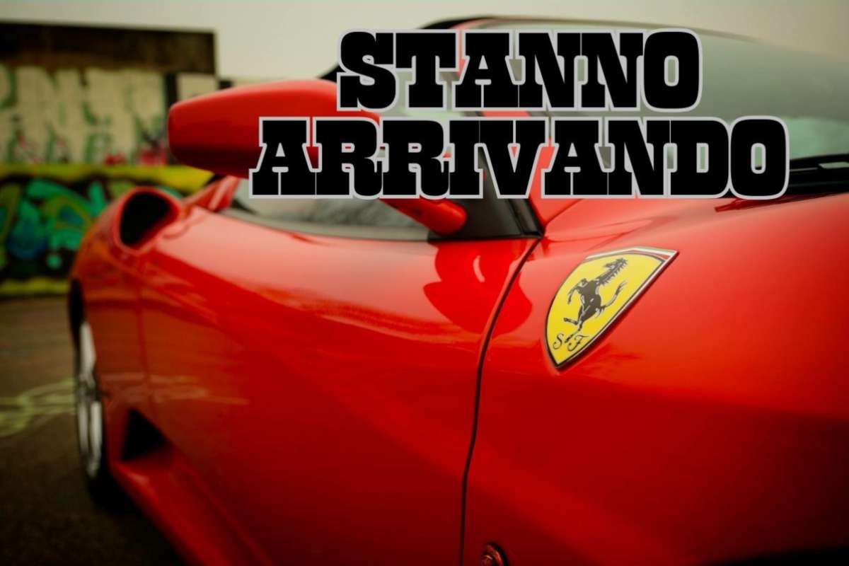 Ferrari in uscita