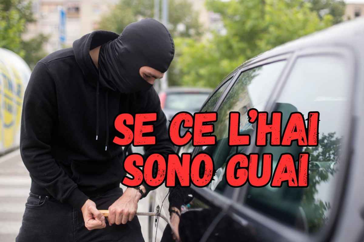 Furti auto in aumento