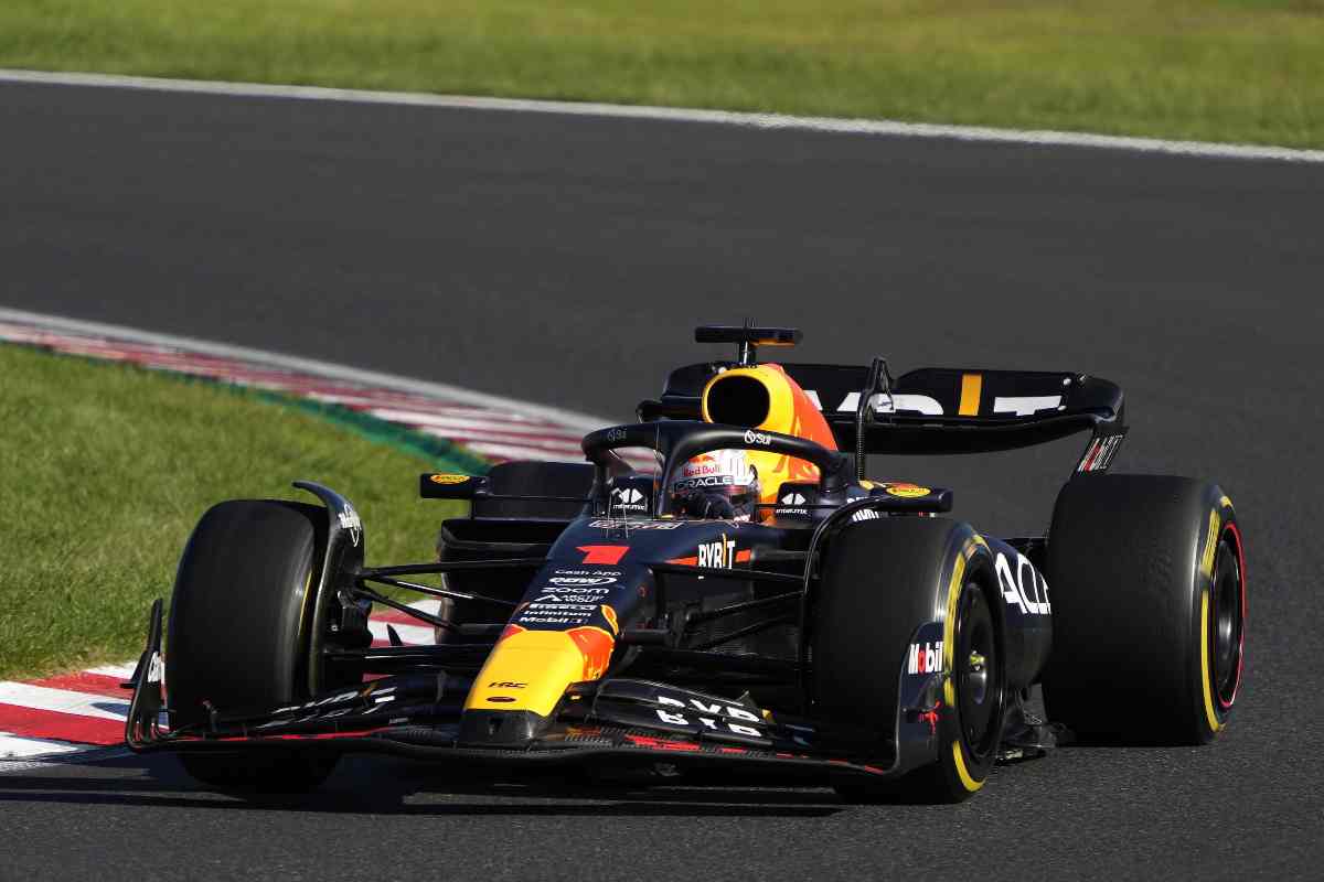 Red Bull Verstappen trema