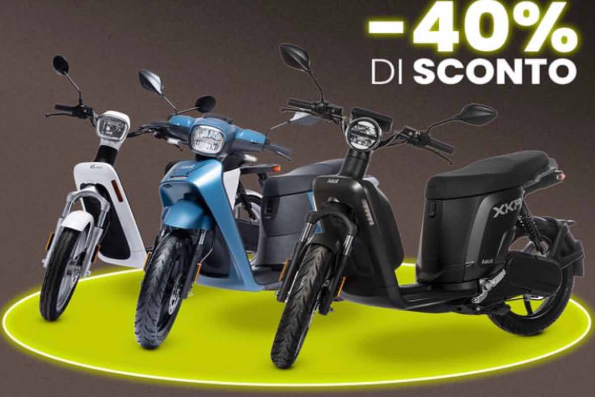 Scooter elettrici dietrofront
