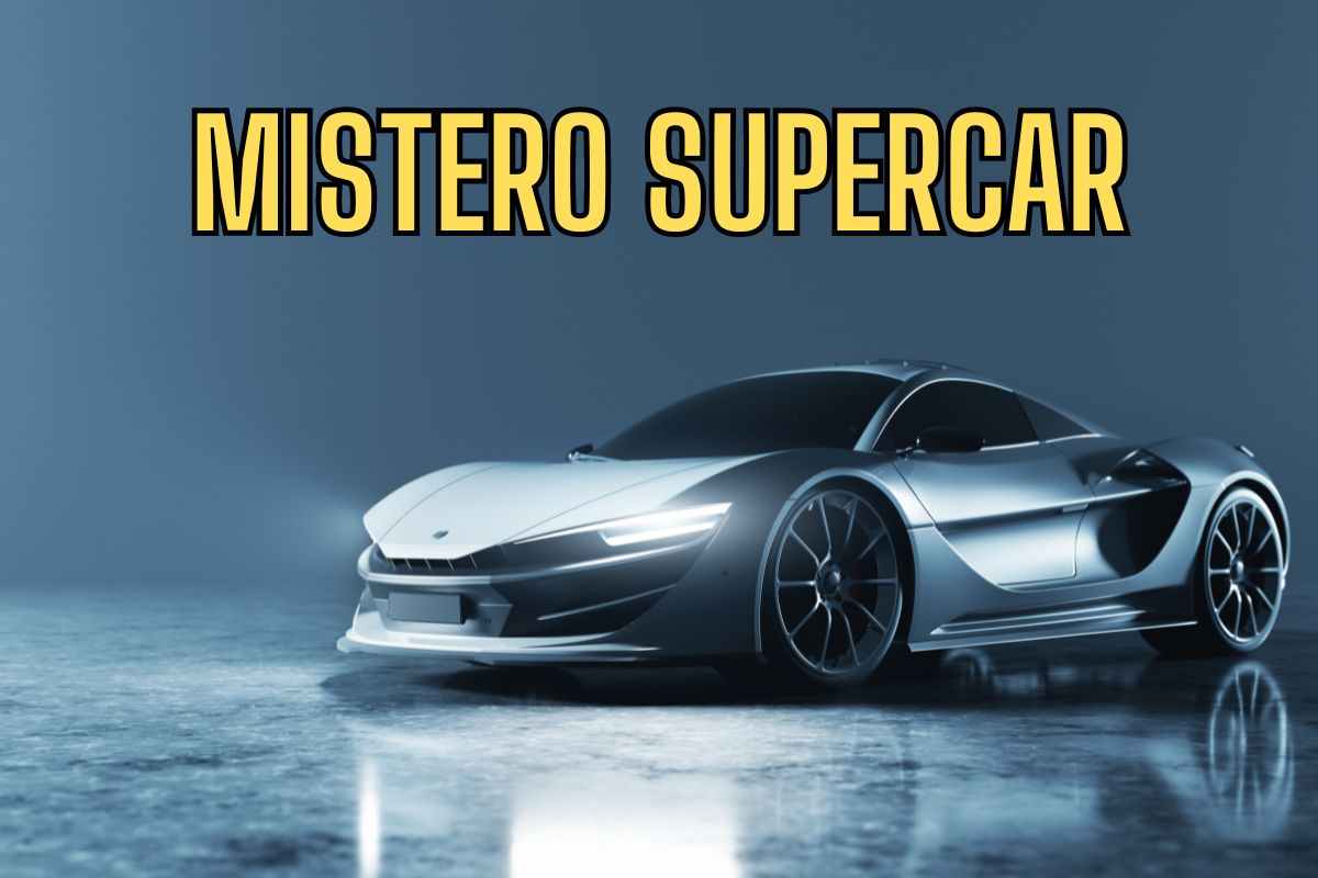 La spider misteriosa: nessuno sa da dove sia arrivata ma è un bolide