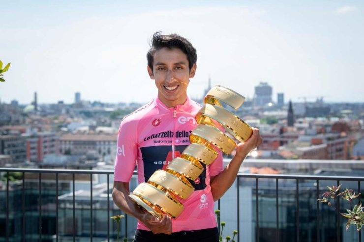 Egan Bernal e la donazione