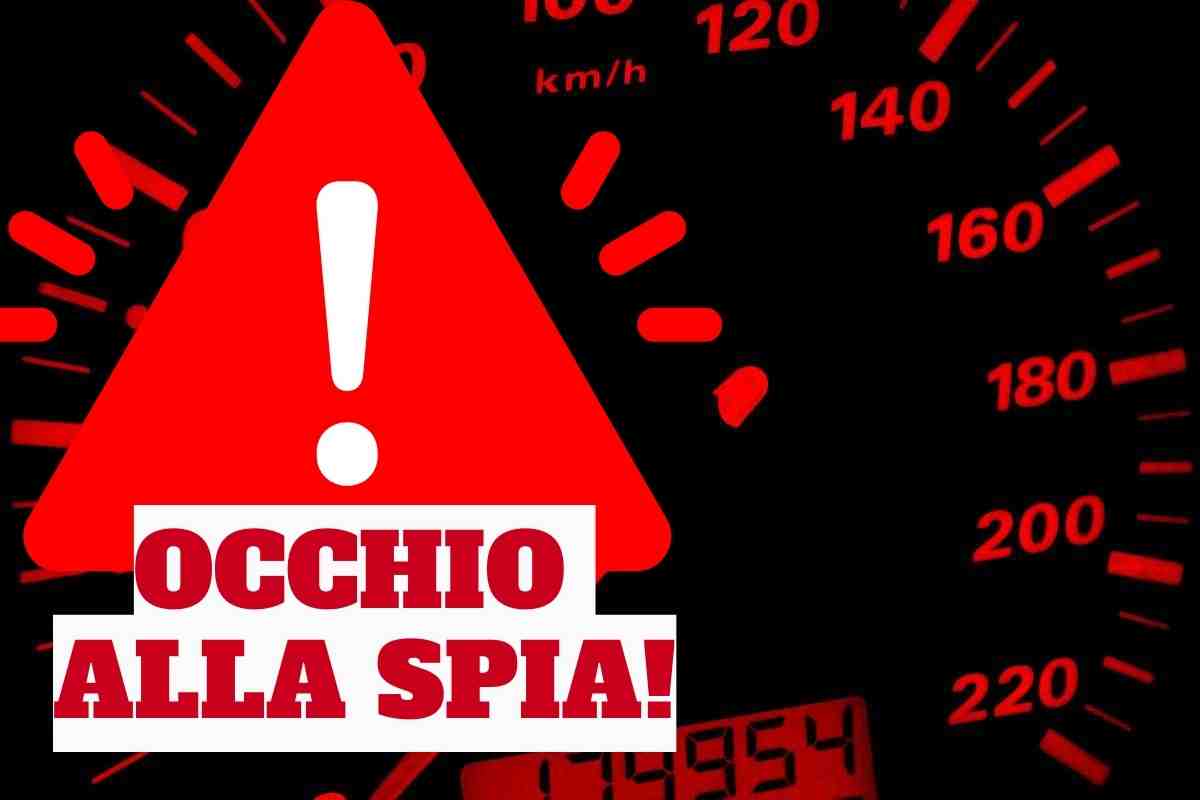 Spia motore attenzione