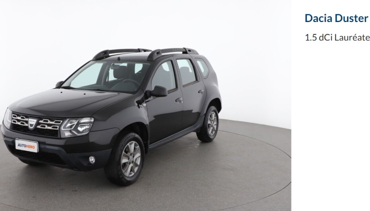 dacia duster suv affare meno di 10.000 euro prezzo