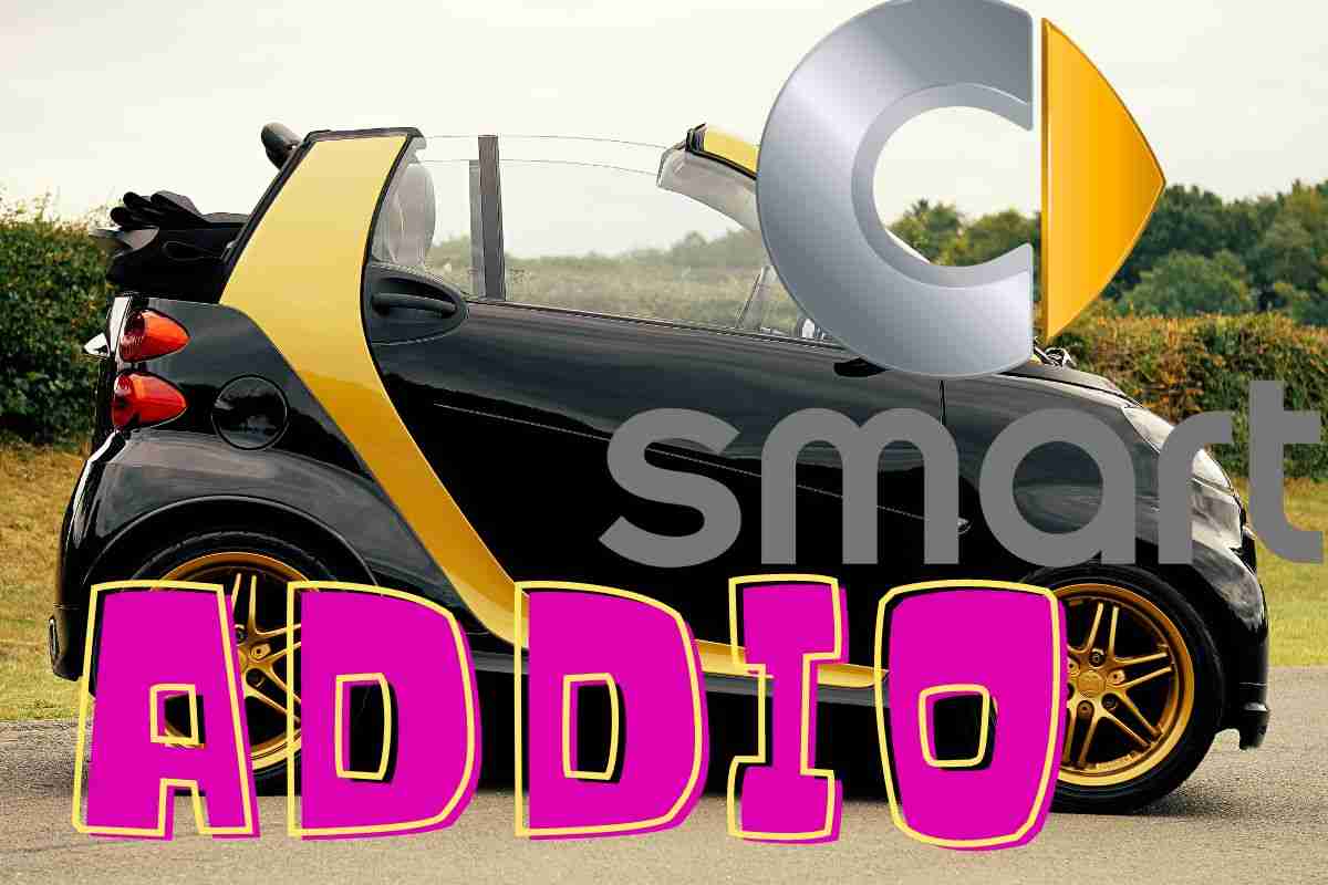 Smart Fortwo auto addio produzione stop novità era