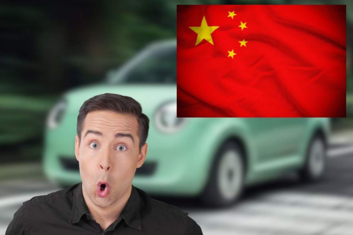 Auto elettrica cinese changan lumin