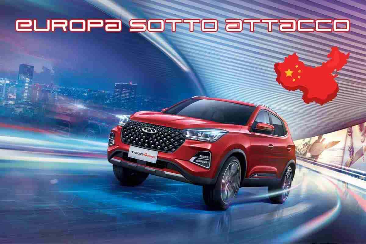 SUV Chery Cina mossa cinese Europa auto