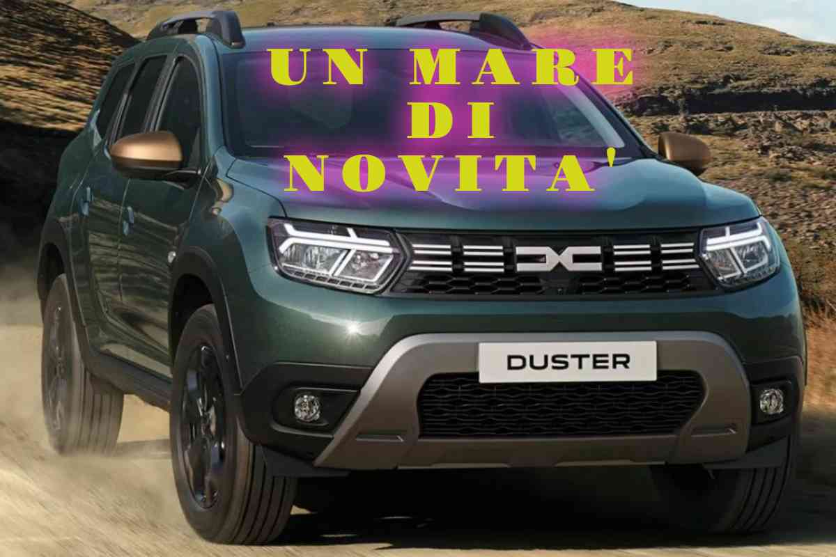 Dacia Duster 2024 novità