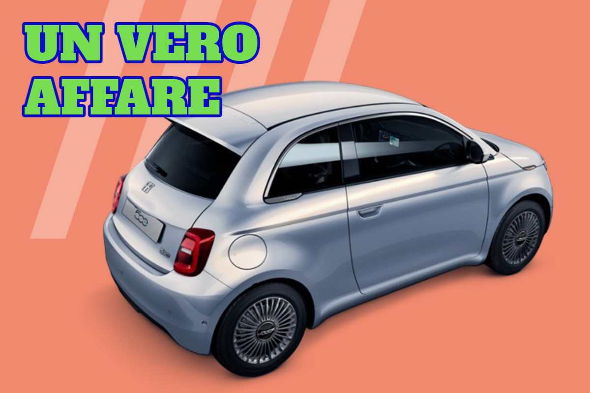 Fiat 500e costerà molto meno