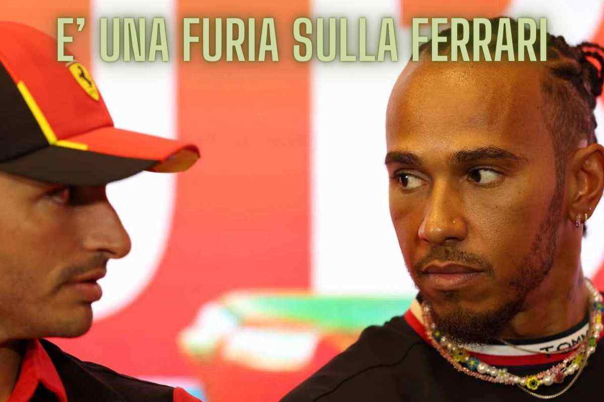 Hamilton già nervoso sulla Ferrari