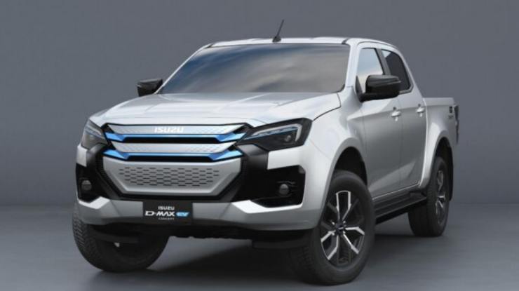 Isuzu D-Max BEV nuovo elettrico