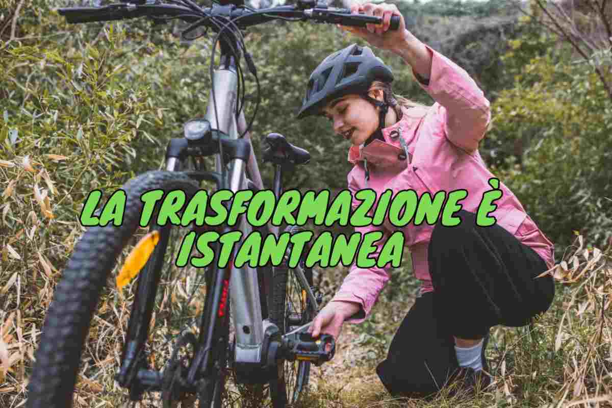 La bici diventa un motorino, dispositivo