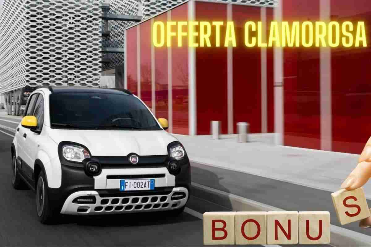 FIAT Panda, ci sono 3mila euro di bonus