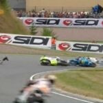 Jeffrey Buis paura incidente Supersport300 caduta testa
