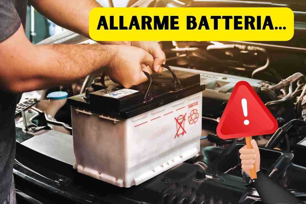 Batteria, atteto ai segnali