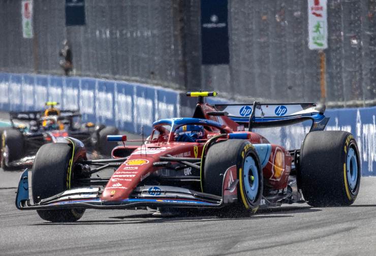 ferrari penalità sainz