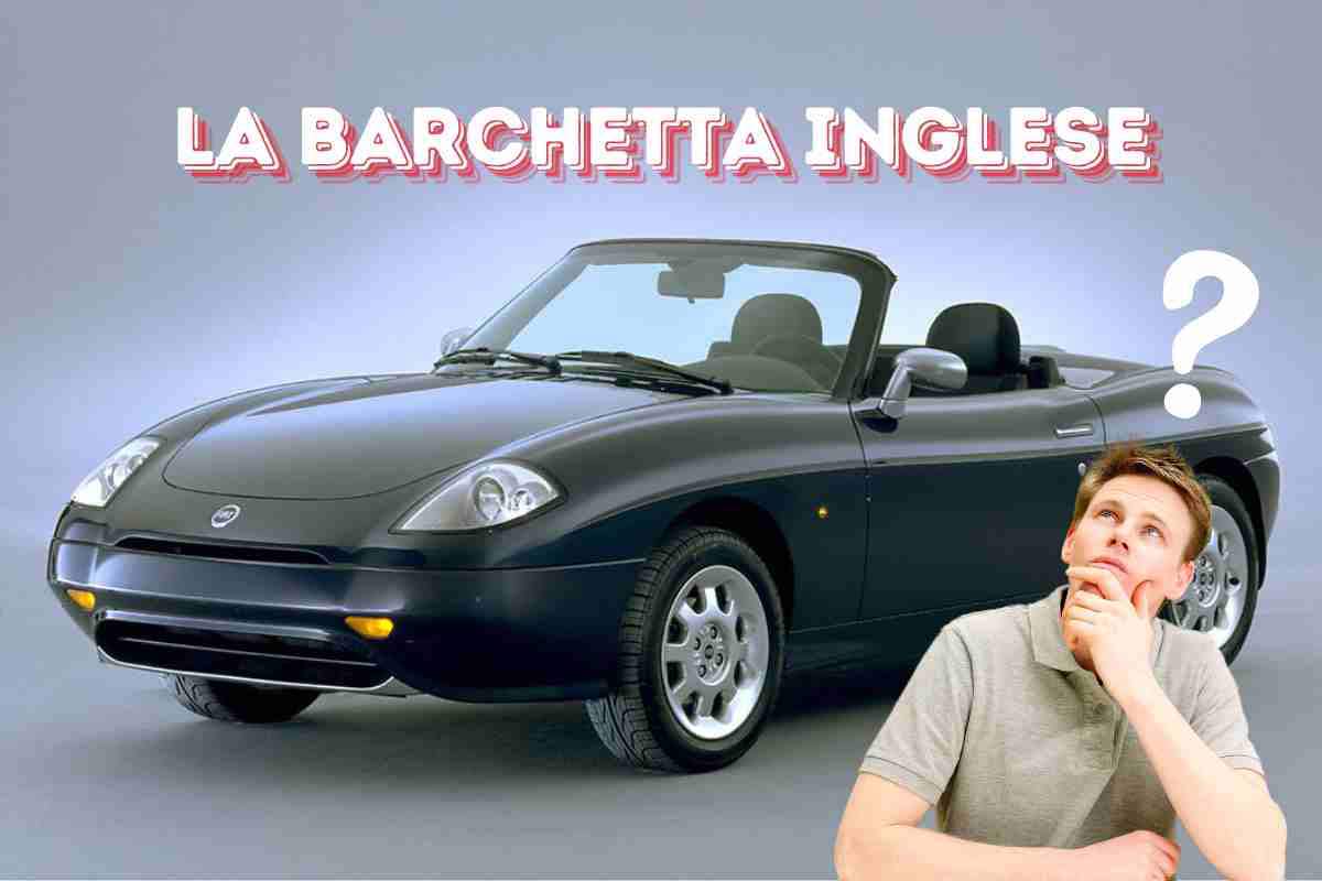 Fiat Barchetta lotus somiglianza incredibile