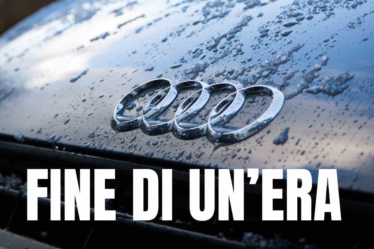 audi r8 stop produzione