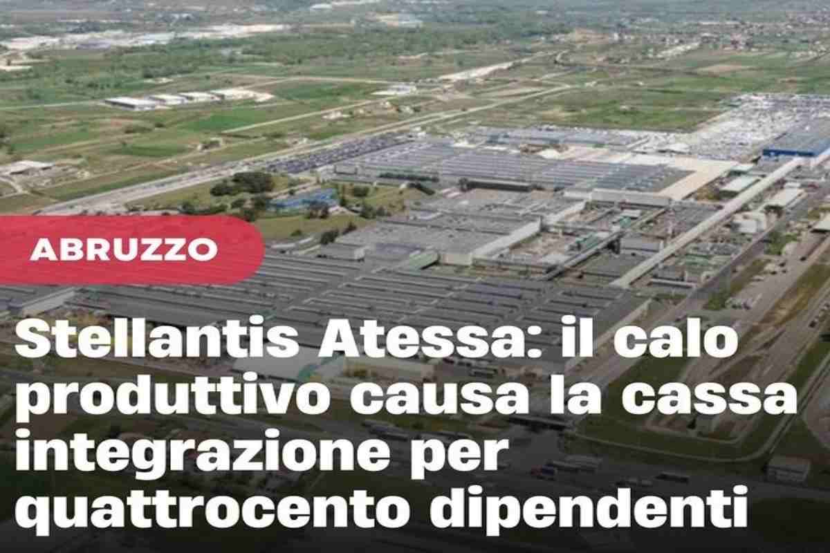 Ancora cassa integrazione per 500 lavoratori