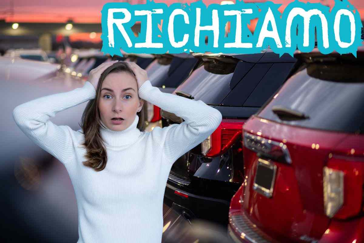 SUV problemi azienda richiamo