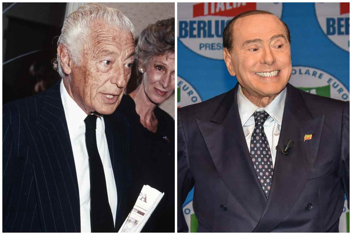 Berlusconi e Agnelli, chi era il più ricco